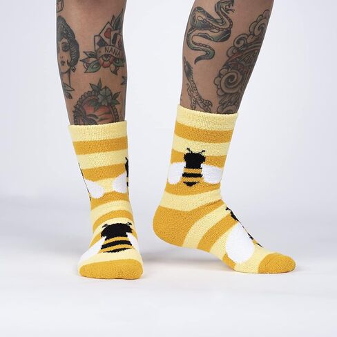 Sock It To Me Women's Fuzzy Gripper Socks in Saudi Arabia