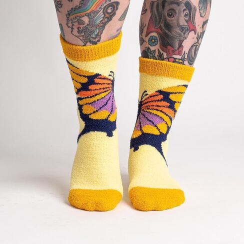 Sock It To Me Women's Fuzzy Gripper Socks in Saudi Arabia