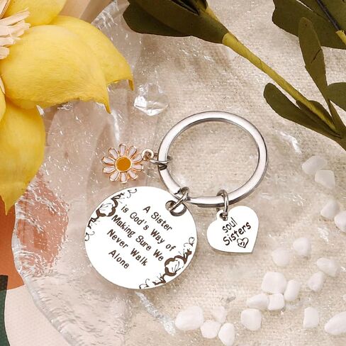 Easter Basket Stuffers Easter Gifts Sisters Gifts From Sister Keychain Sister Birthday Gifts For Sisters From Sisters Adult Sister Gift Best Sister Ever Gifts Sister Birthday Gift Funny Sister Gifts in Kuwait