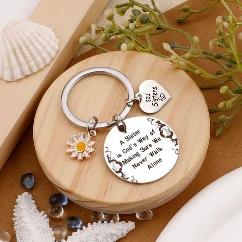 Easter Basket Stuffers Easter Gifts Sisters Gifts From Sister Keychain Sister Birthday Gifts For Sisters From Sisters Adult Sister Gift Best Sister Ever Gifts Sister Birthday Gift Funny Sister Gifts in Kuwait