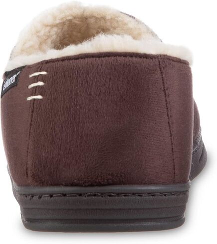 isotoner Men's Recycled Microsuede Nigel Eco Slippers with Advanced Memory Foam and Berber Lining in Saudi Arabia