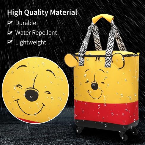 حقيبة امتعة قابلة للطي، حقيبة سفر قابلة للطي، حقيبة سفر دفل للرجال والنساء، حقيبة حمل خفيفة الوزن (دب)، دب in Kuwait