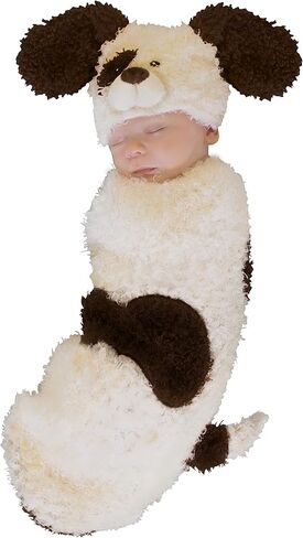 Princess Paradise unisex baby Baby/Toddler Cuddly Puppy Deluxe Swaddle Costumes, As Shown, 0-3 Months US in Saudi Arabia