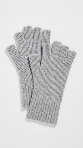 Vince Men's Cashmere Blend Rib Knit Fingerless Gloves in Saudi Arabia
