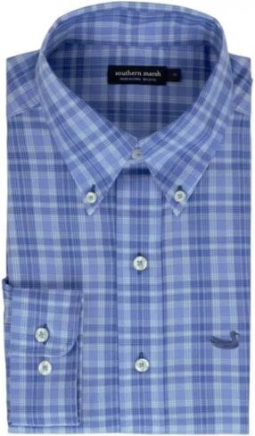 Southern Marsh Winston Windowpane Dress Shirt in Saudi Arabia