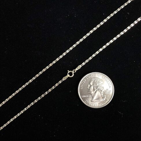 Ioka Solid REAL 14K Gold 1.5mm Valentino Chain Necklace in Tri Color with Spring Ring Clasp in Saudi Arabia