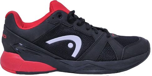 HEAD Men's Revolt Evo Tennis Shoe, Black/Red, 11 in Saudi Arabia