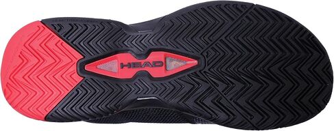 HEAD Men's Revolt Evo Tennis Shoe, Black/Red, 11 in Saudi Arabia
