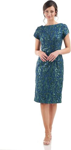 JS Collections Women's Fiona Knee Length Dress in Saudi Arabia