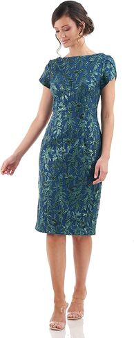 JS Collections Women's Fiona Knee Length Dress in Saudi Arabia