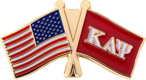 Scotty Kappa Alpha Psi علم الولايات المتحدة الأمريكية دبوس التلبيب المينا نوبة in Saudi Arabia