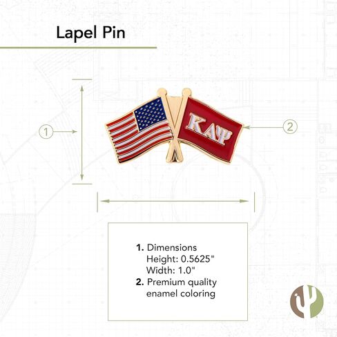 Scotty Kappa Alpha Psi علم الولايات المتحدة الأمريكية دبوس التلبيب المينا نوبة in Saudi Arabia