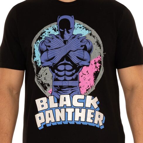 Marvel Mens Pajamas Black Panther Blue LARGE in Saudi Arabia
