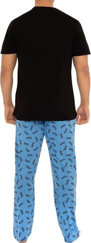 Marvel Mens Pajamas Black Panther Blue LARGE in Saudi Arabia