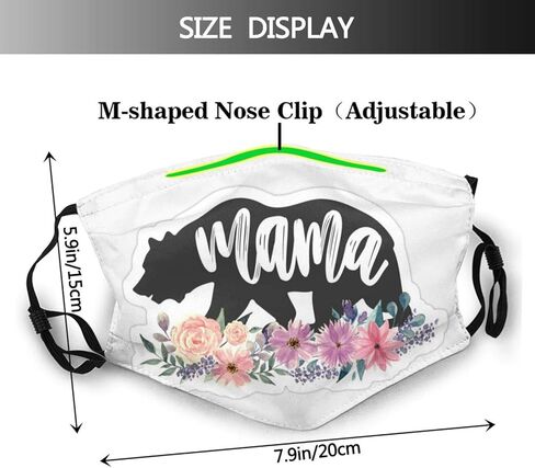 World Best Mom Mother'S Day Face Mask Man Adjustable Washable Woman Reusable Balaclava Masks Men Women Teenagers in Kuwait