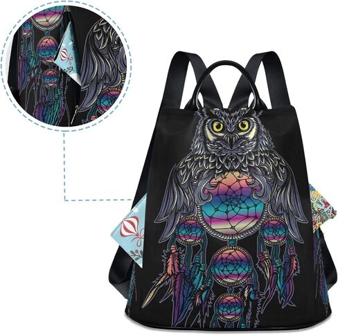 ALAZA African Print Geometric Pattern Ethnic Brown Backpack Purse for Women Anti Theft Fashion Back Pack Shoulder Bag in Saudi Arabia