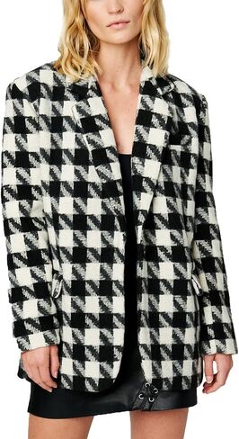 [BLANKNYC] Womens Luxury Clothing Oversized Blazzer with Pockets, Comfortable & Stylish Coat in Saudi Arabia