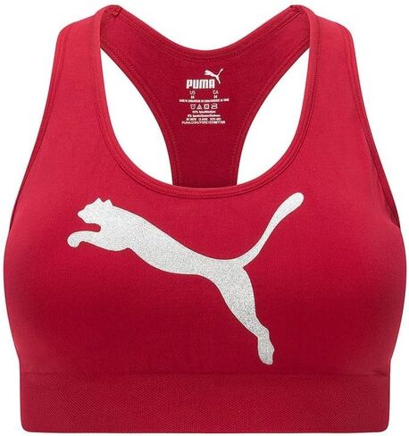 PUMA Women's Glitter Cat Racerback Sports Bra in Saudi Arabia