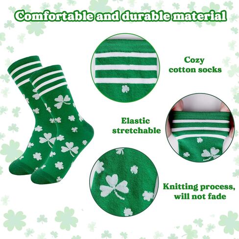 زوجان من جوارب عيد القديس باتريك من اوبوسات in Kuwait