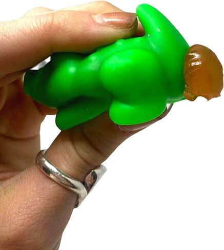 Funny Squeeze Alligator Poop Keychain, Squishy Rubber Animal Key Ring, Novelty Car Keys Accessory (Pack of 3) in Saudi Arabia