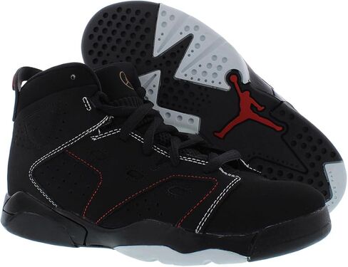 Jordan Boy's Jordan 6-17-23 (Little Kid) Black/University Red/Dark Driftwood/White 3 Little Kid M in Saudi Arabia