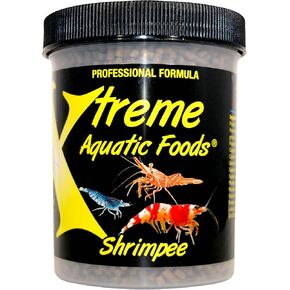 Xtreme Shrimpee 3mm Sinking Sticks: Nutrient-Rich, High-Vitamin Daily Fish Food for Shrimp, Corys, and Loaches, Ideal for Nano Tanks, Natural Treat Ensuring Vibrant Health (6 oz)