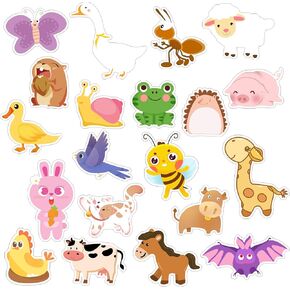 Hianjoo 20 PCS Dinosaur Window Clings Cute Cartoon Window Stickers for Kids, Decorations Removable Holiday Window Clings for Toddlers, Window Decals for Adults Home Airplane Classroom Nursery
