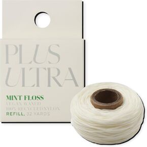 Plus Ultra Recycled Nylon Tooth Floss Refill | Coconut Flavor