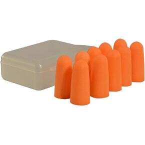 Walker's Foam Blister Ear Plug (10-Pack) Orange