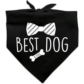 family Kitchen Funny Cute Black Pet Dog Cat Bandana Scarf, My Mom is So Obsessed with Me Puppy Dog Scarf Bibs Accessories for Pet Birthday Gift