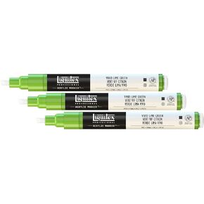 Liquitex Professional Fine Paint Marker, 8mm, Bright Aqua Green