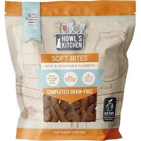 Dog Treats, Soft Bites, Beef and Cheese