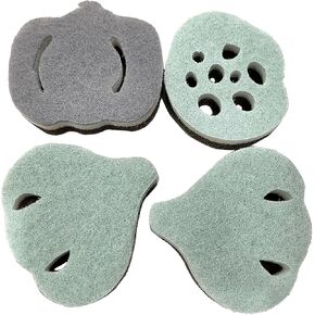 مجموعة إسفنجة تنظيف من السيليكون مكونة من 7 قطع، إسفنجة أطباق للمطبخ، إسفنجة قابلة لإعادة الاستخدام، إسفنجة ملونة متعددة الأغراض وقابلة للغسل لبلاط الحمام، والمواد الجلدية، والأحذية، والجدران، والديكورات الداخلية للسيارة in Kuwait