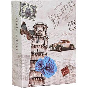 Photo Album Hold 100 Pockets,4"x 6" Photos Kid Photo Album Hold,Children's Pictures Album (Eiffel Tower) in Kuwait