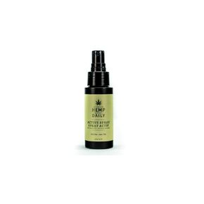 Hemp Daily Active Spray | Hemp Spray with Essential Oils | Vegan, Organic Ingredients | 2 Fluid Ounces, 3 Pack
