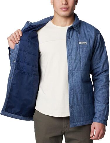 Columbia Men's Standard Landroamer Quilted Shirt Jacket in Saudi Arabia