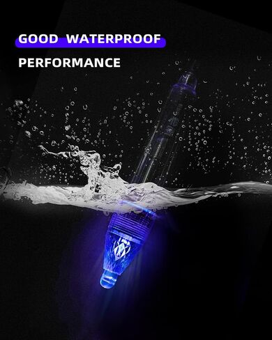 BLUEWING Fishing Deep Drop Lights 5 Pack 6.7" LED Fishing Light Underwater Fish Attracting Lamp Fishing Flashers for Swordfish, Tilefish, Halibut, Tuna, Grouper in Kuwait