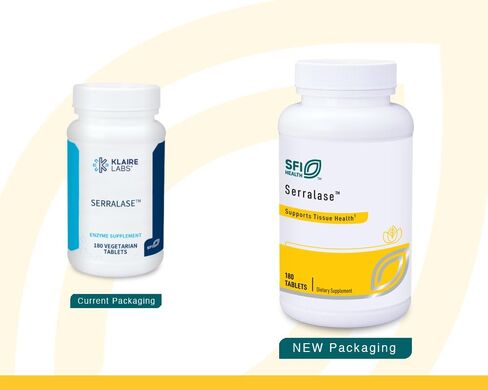 Klaire Labs Serralase - Vegetarian Proteolytic Enzyme Blend with Serratia Peptidase & Bromelain for Digestion, Sourced from Papaya & Pineapple, Hypoallergenic (90 Enteric Coated Tablets) in Saudi Arabia