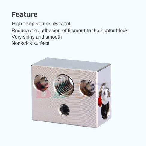 Sprite Extruder Pro Upgrade Heater Block Ender 3 S1 Heater Block Aluminium with Silicone Sock for Ender 3 S1/S1 Pro/S1 Plus/CR10 Smart Pro/Sermoon V1 Heating Block.(2PCS) in Saudi Arabia