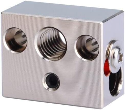 Sprite Extruder Pro Upgrade Heater Block Ender 3 S1 Heater Block Aluminium with Silicone Sock for Ender 3 S1/S1 Pro/S1 Plus/CR10 Smart Pro/Sermoon V1 Heating Block.(2PCS) in Saudi Arabia
