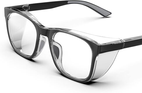 TOREGE Safety Glasses For Men,Clear Anti-Fog Anti-Blue Light Safety Goggles Scratch Resistant For Women Nurse in Kuwait