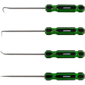 OEMTOOLS 26545 6 Piece Hook And Pick Set With Acetate Handle, Hook Tool And Pick Tool, Vehicle Pick And Hook Set, Pick Tool Set For Mechanics
