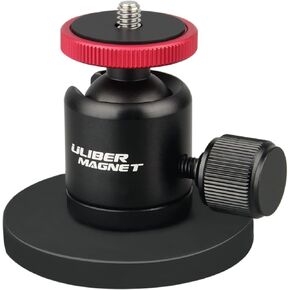 ULIBERMAGNET Magnetic Action Camera Mount,Solid Aluminum Magnetic Mount Tripod with Mini Ball Head,Strong Rubber Coated Magnet with 1/4’’-20 Male Thread Stud for Mobile Camera,GoPro,Security Camera in Kuwait
