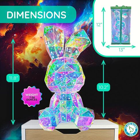 In His Name LED Unicorn Night Light for Girls & Kids - Colorful Magical Lamp for Girls Room - Premium Bedside Lamp & Cute Night Light for Toddlers - Unique Teen Display Gifts Spring Summer Decor in Saudi Arabia