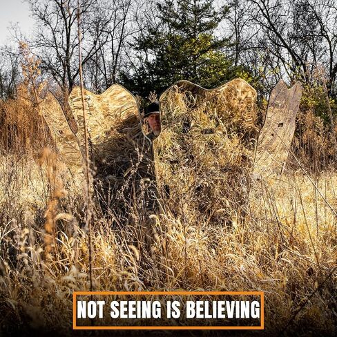 GhostBlind Phantom Bundle, Ground Hunting Blinds and Hunting Accessories, 16-Piece Set in Saudi Arabia