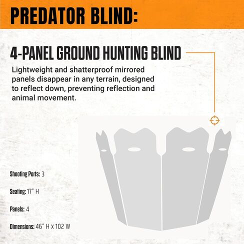 GhostBlind Phantom Bundle, Ground Hunting Blinds and Hunting Accessories, 16-Piece Set in Saudi Arabia