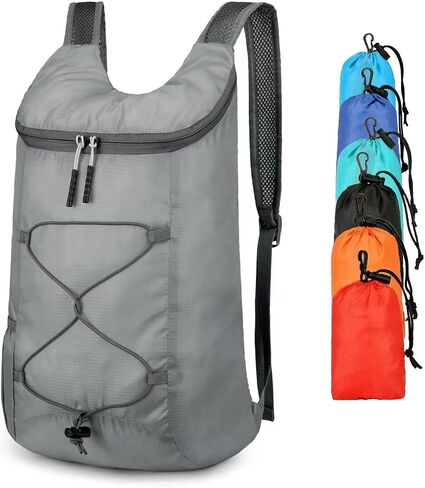 levayhill 16L Hiking-Daypack, Water-Resistant-Lightweight Foldable Travel Backpacks, Camping Outdoor Backpack Carry-on Bag in Kuwait