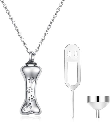 925 Sterling Silver Cremation Jewelry Hummingbird/Paw Urn Necklace for Ashes Ashes Jewelry Gift for Women in Saudi Arabia