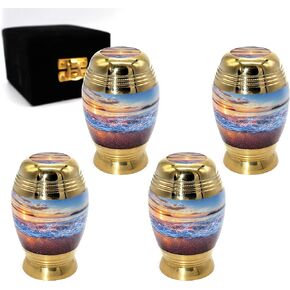 Hummingbird Keepsake Urns for Human Ashes with Velvet Gift Box for Cremation Keepsakes for Ashes Set of 4 in Kuwait