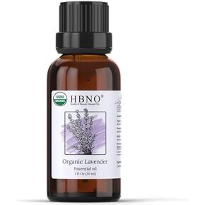 زيت خشب الأرز العطري العضوي من HBNO - حجم كبير 120 مل (120 مل) - زيت خشب الأرز العطري العضوي المعتمد من وزارة الزراعة الأمريكية، مقطر بالبخار للعلاج بالروائح، وصناعة الصابون، والعطور، وموزع الروائح.